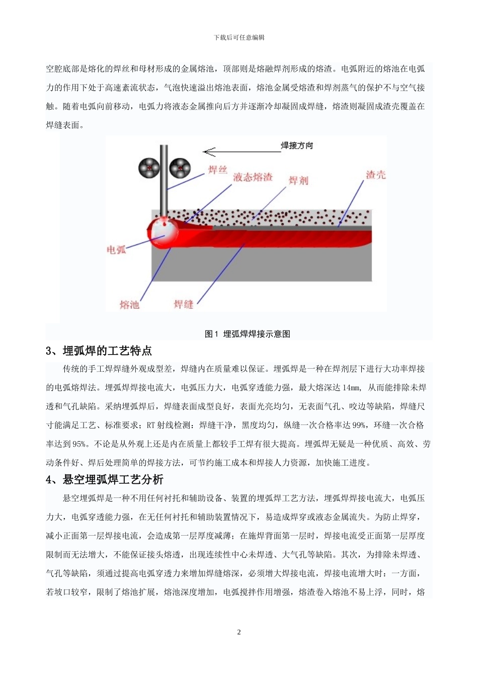 技术论文：埋弧焊在工程建设中的应用_第2页