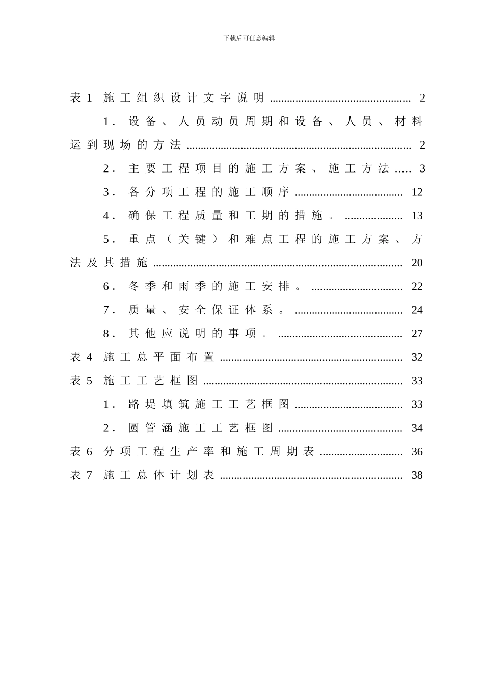 投标施工方案书_第2页