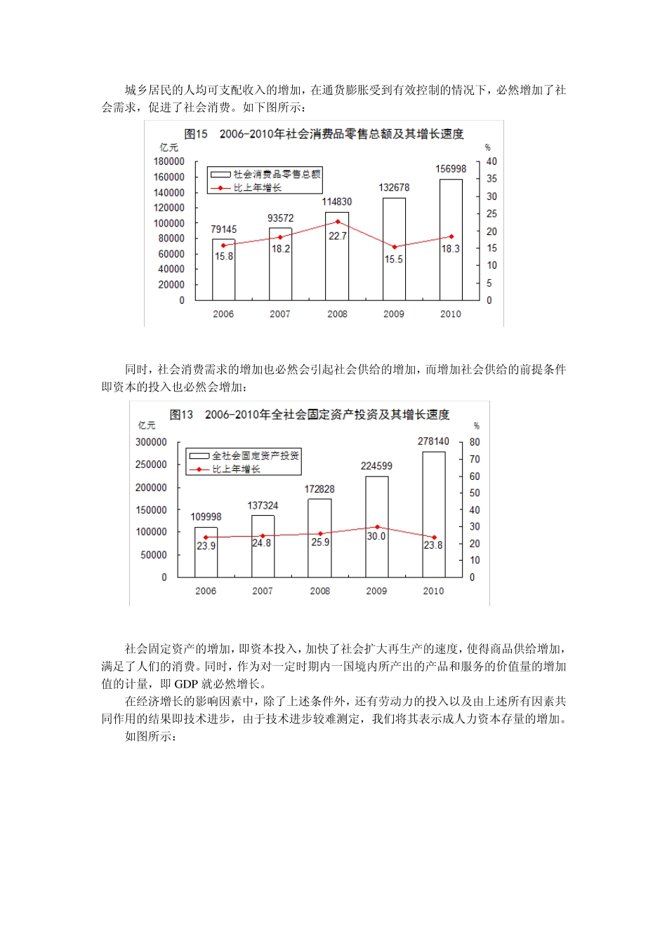 近十年来我国经济增长的因素分析_第3页