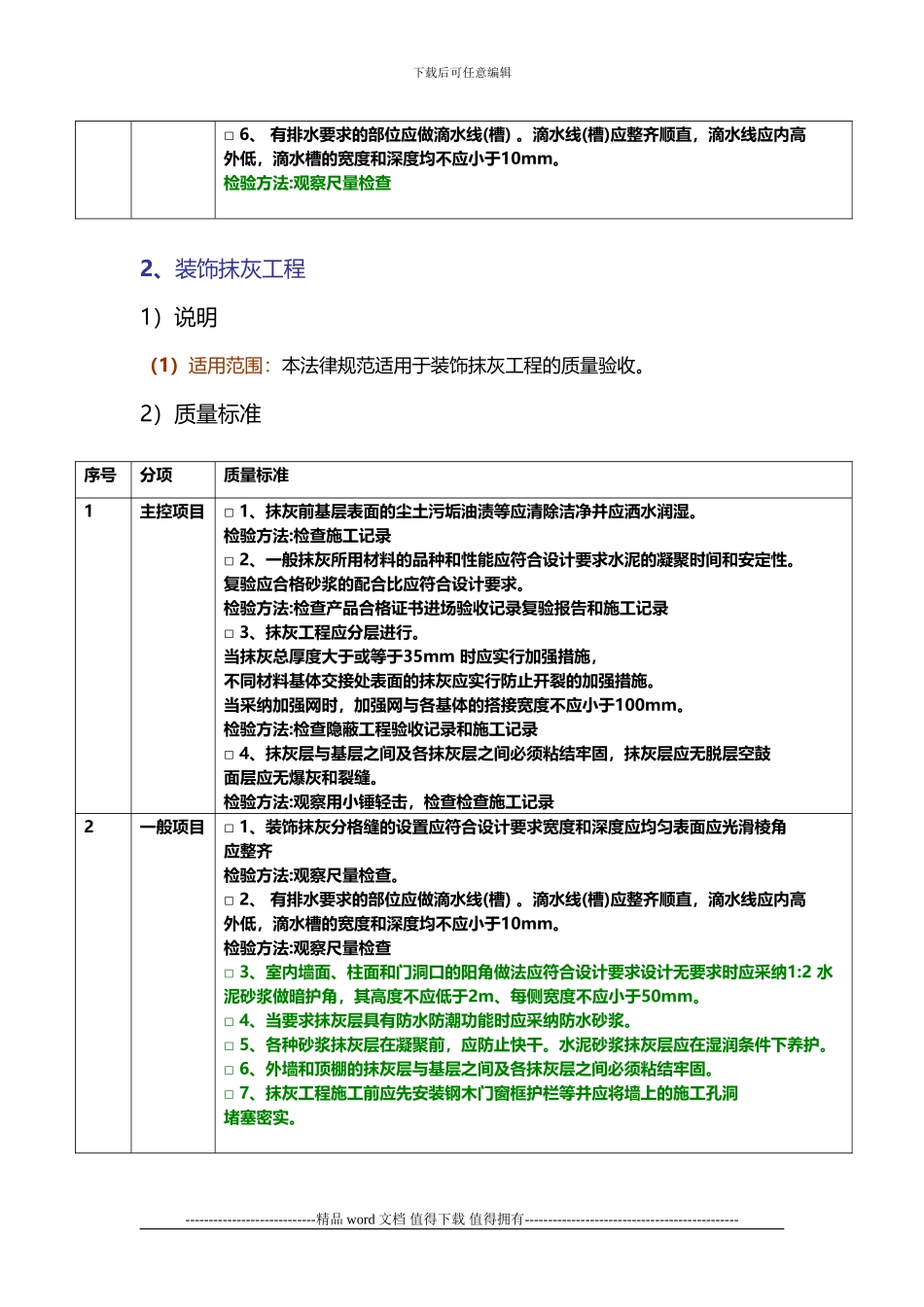 抹灰工程施工质量验收规范_第2页
