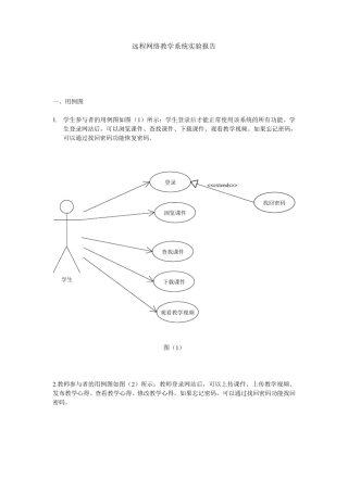 远程网络教学系统