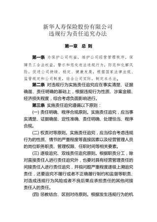 违规行为责任追究办法