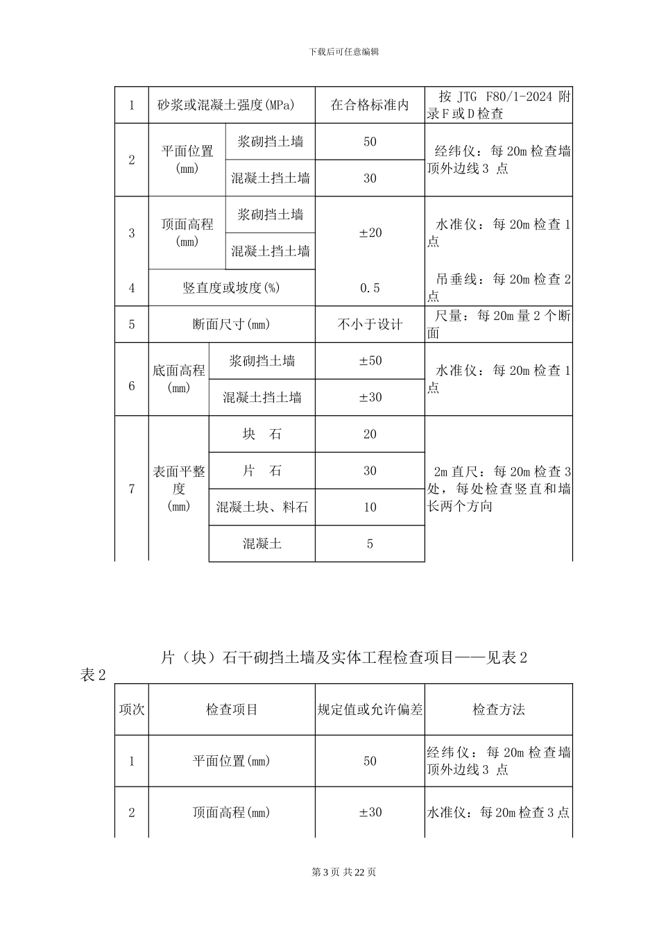 挡土墙施工方案及工艺_第3页