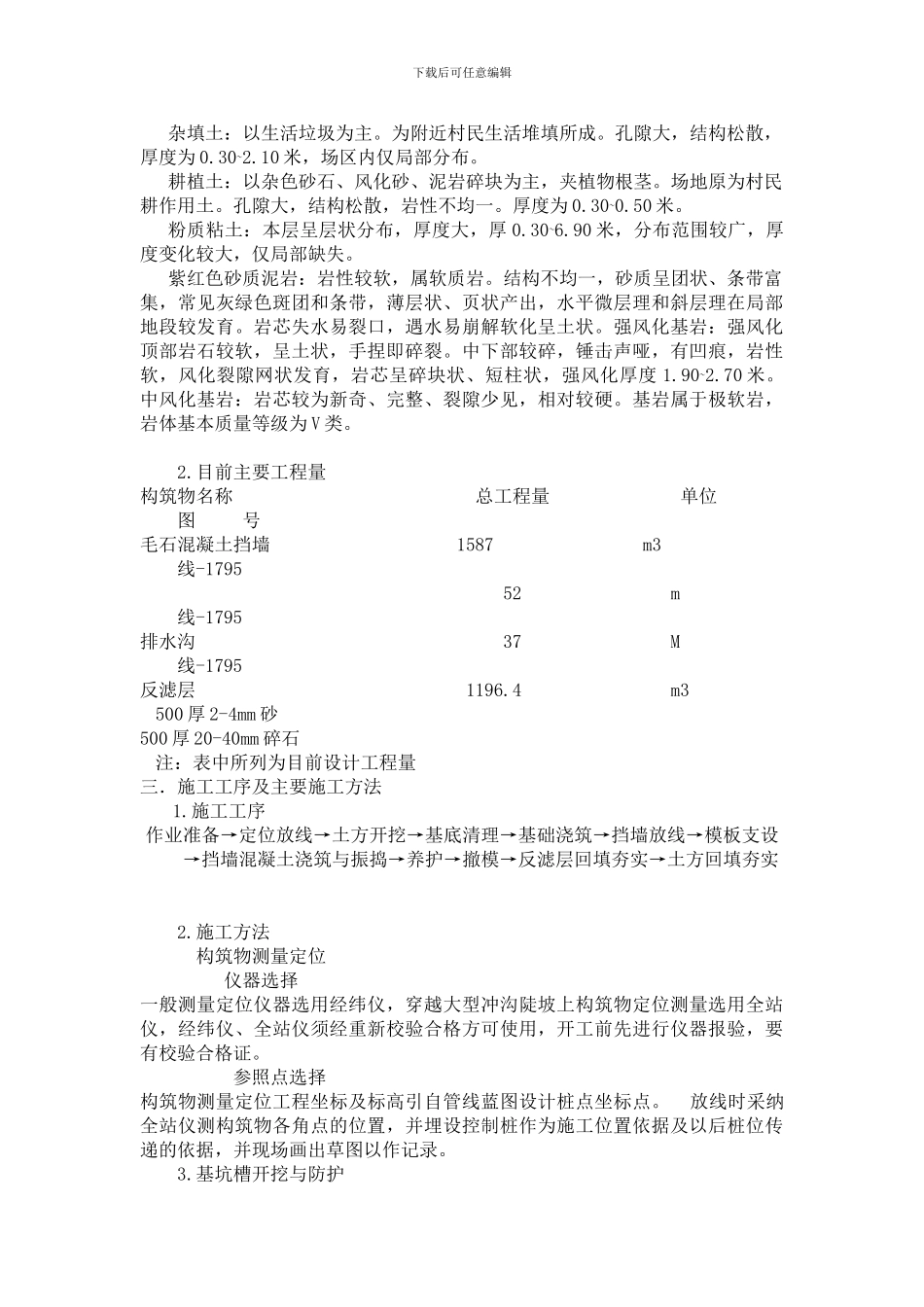 挡土墙施工方案改_第2页