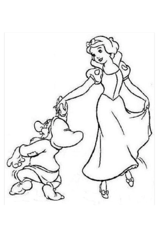 迪士尼公主简笔画