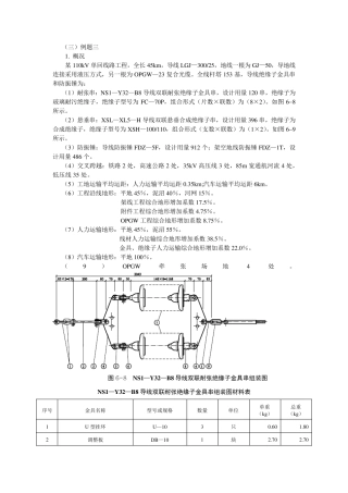 送电线路清单实例(架线)