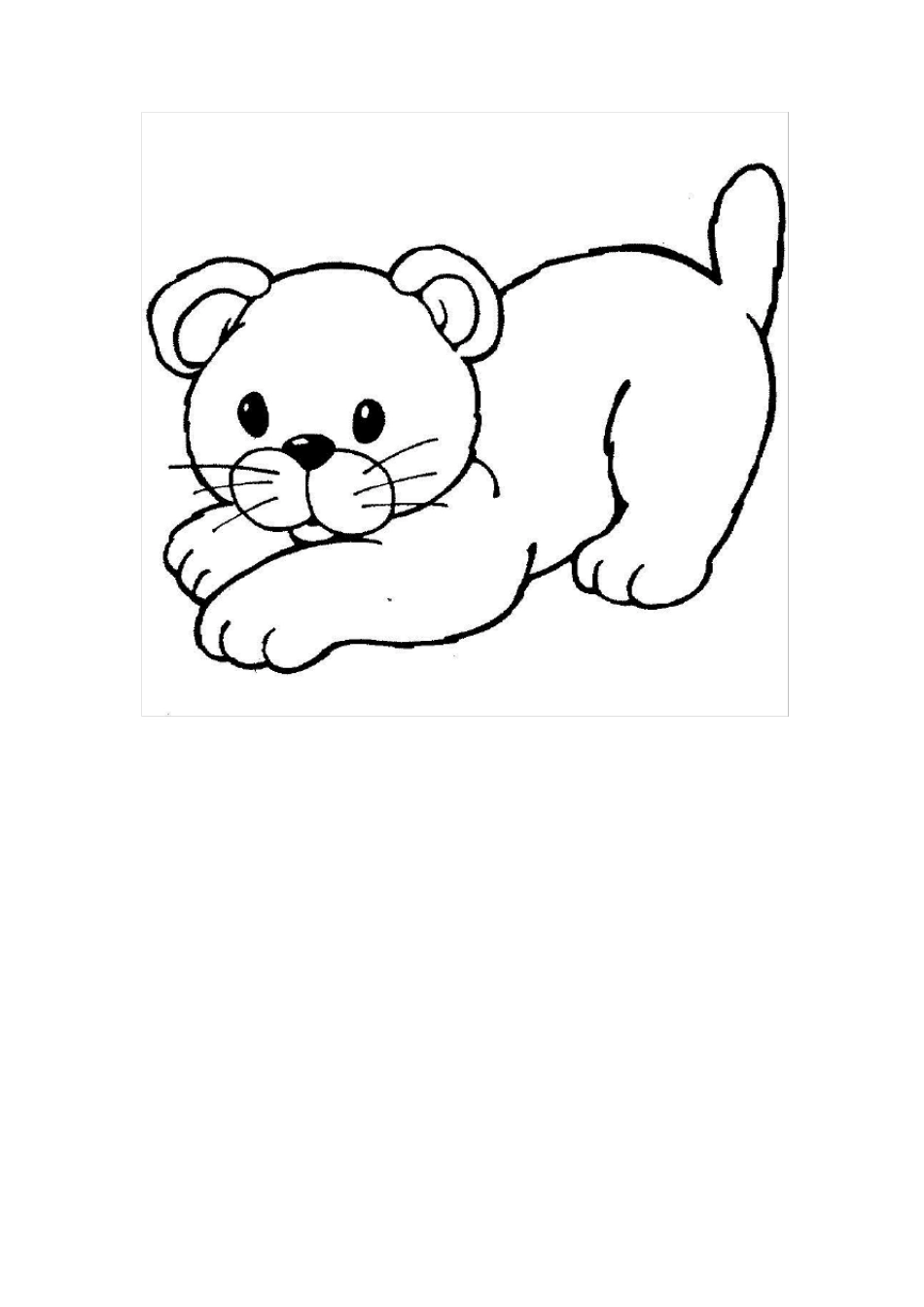 适合儿童幼儿涂色的简笔画_第3页