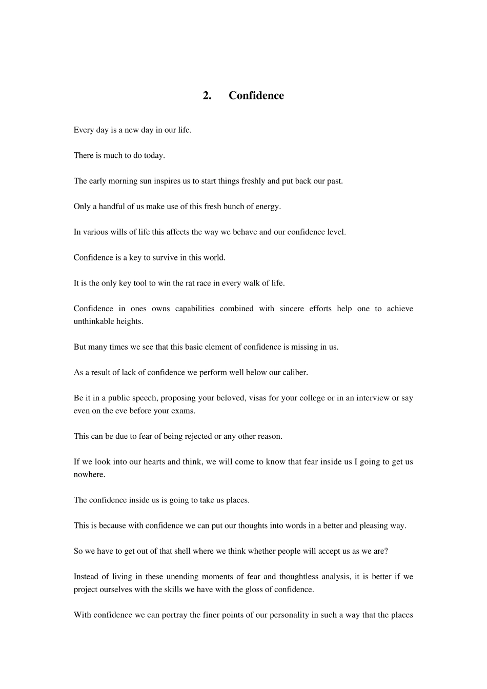 适合练习口语的英语短文_第2页