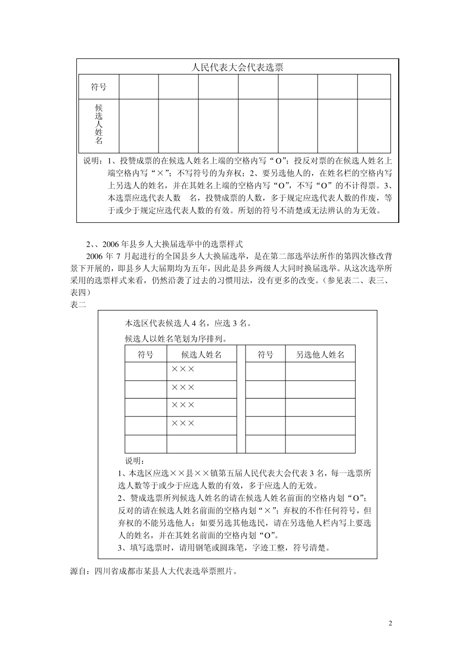 选票设计与计票规则的初步思考_第2页