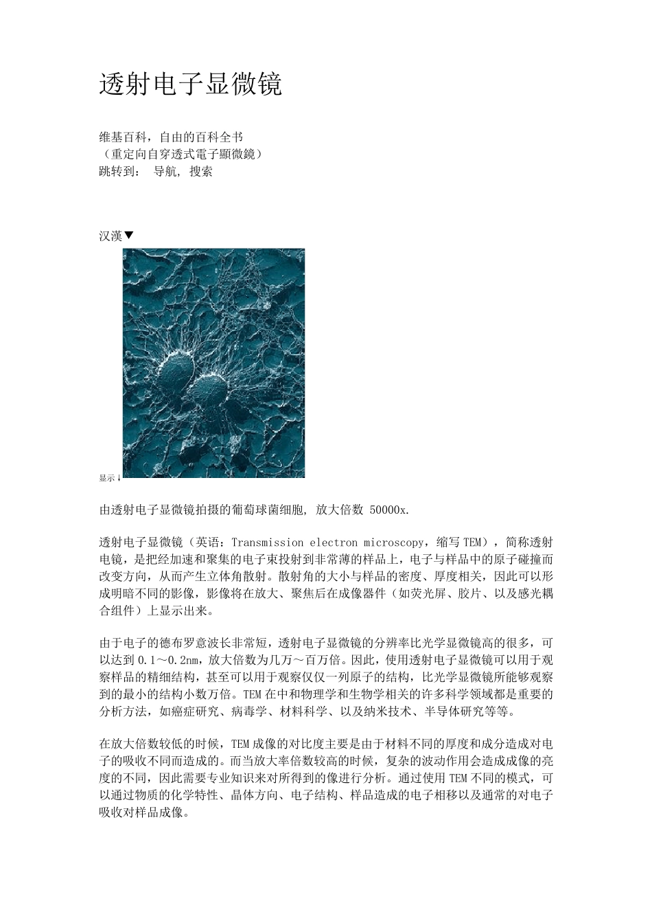透射电子显微镜_第1页