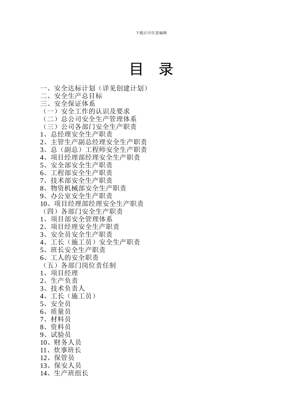 文明工地资料-第二部分-施工安全达标_第2页