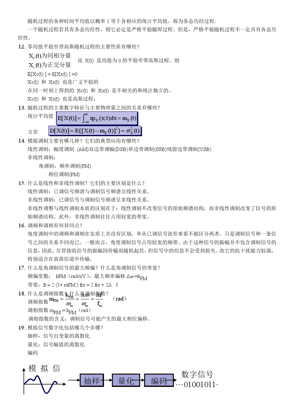 通信原理考试提纲樊昌信有提纲不挂科_第2页