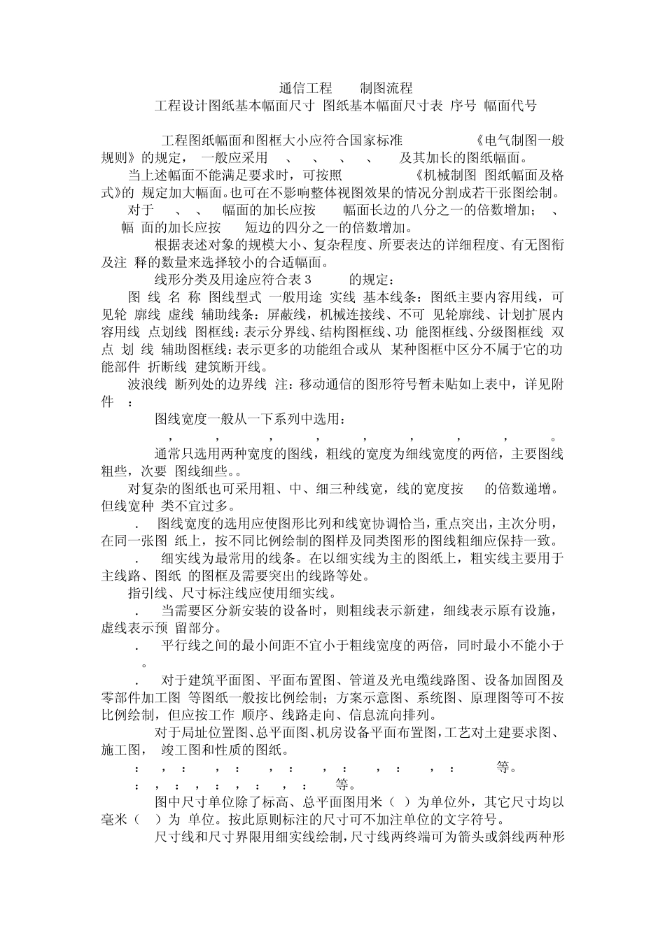 通信工程CAD制图流程_第1页