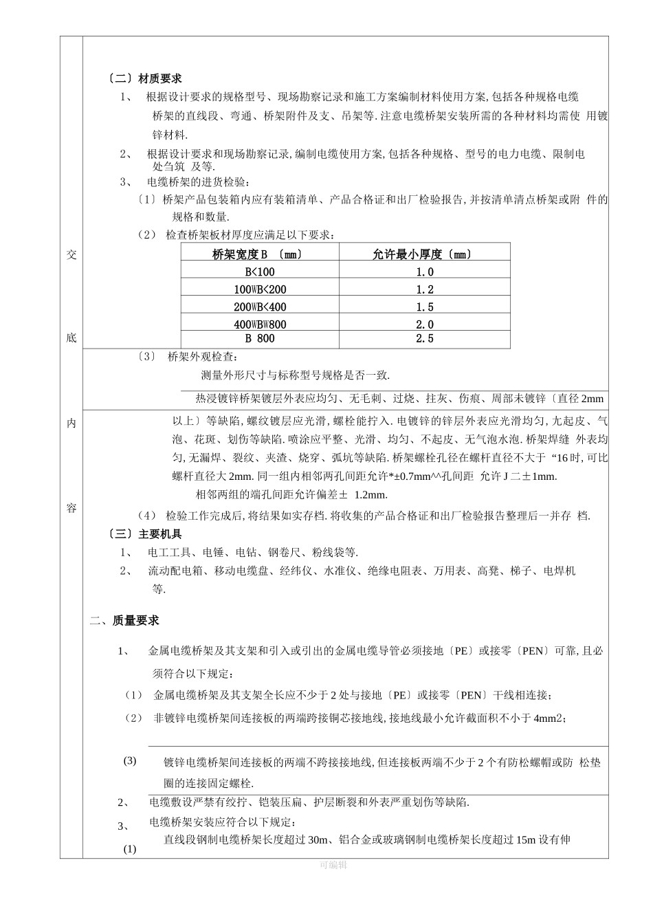 电缆敷设技术交底64386_第2页