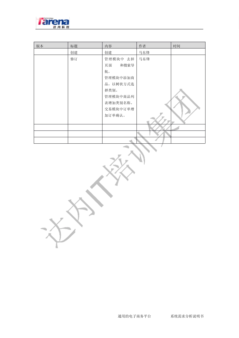 通用电子商务平台详细设计文档(Gwap1.0GWAP3.1)_第2页