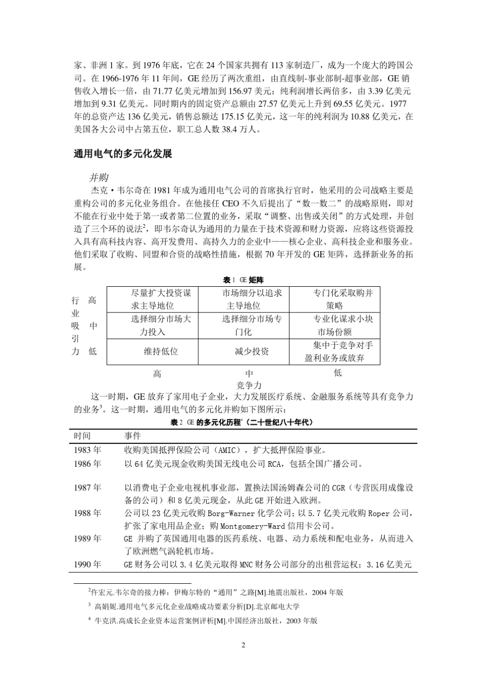 通用电气的战略管理_第2页