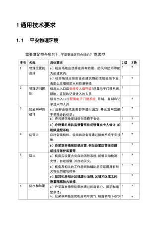 等级保护0基本要求-二级三级对比表