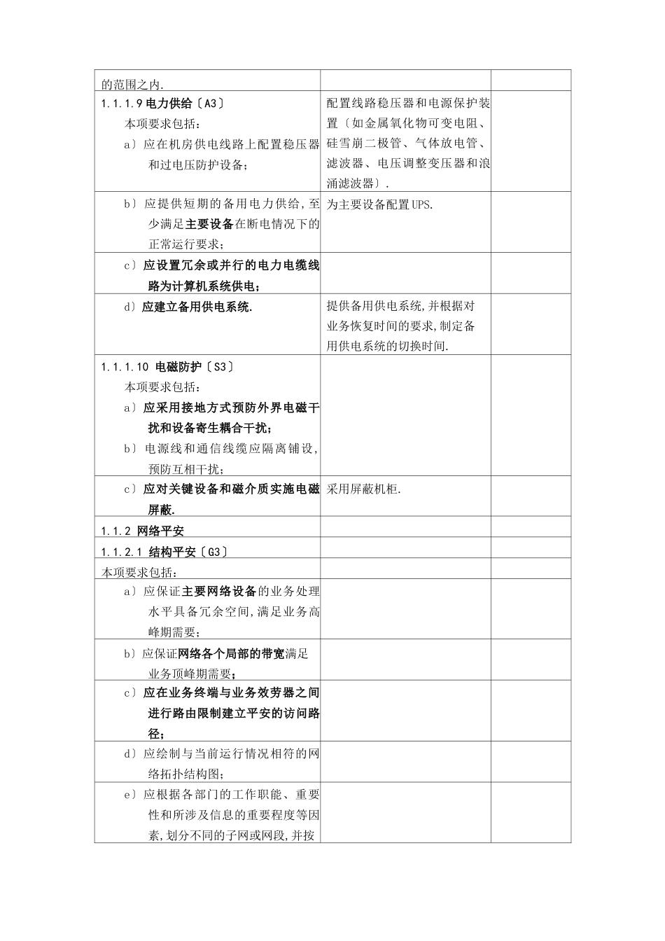 等级保护三级等保三级基本要求_第3页