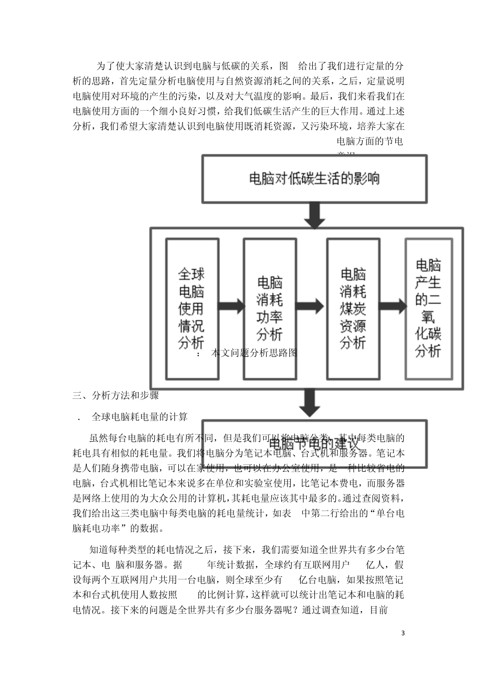 通过定量评估诠释电脑使用与低碳生活的关系_第3页