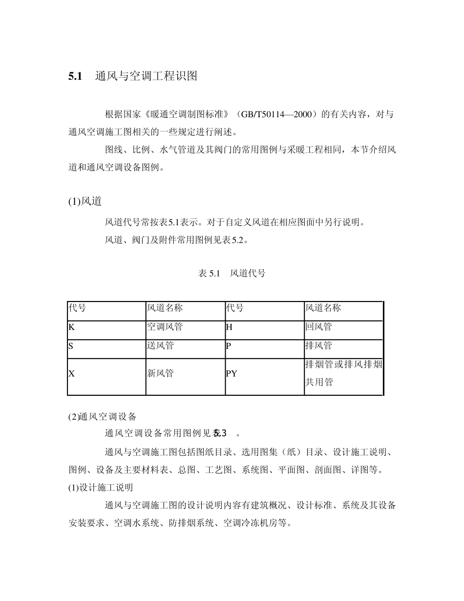 通风与空调工程识图_第1页