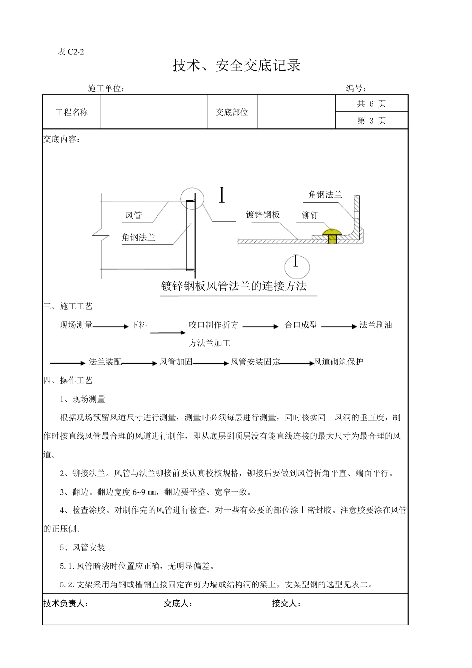 通风竖井衬铁皮交底_第3页