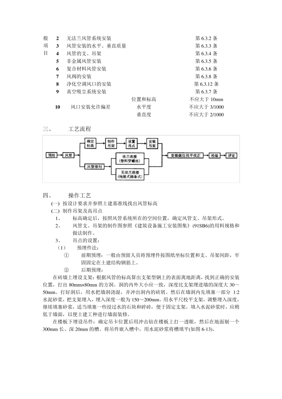 通风管道安装施工工艺_第3页