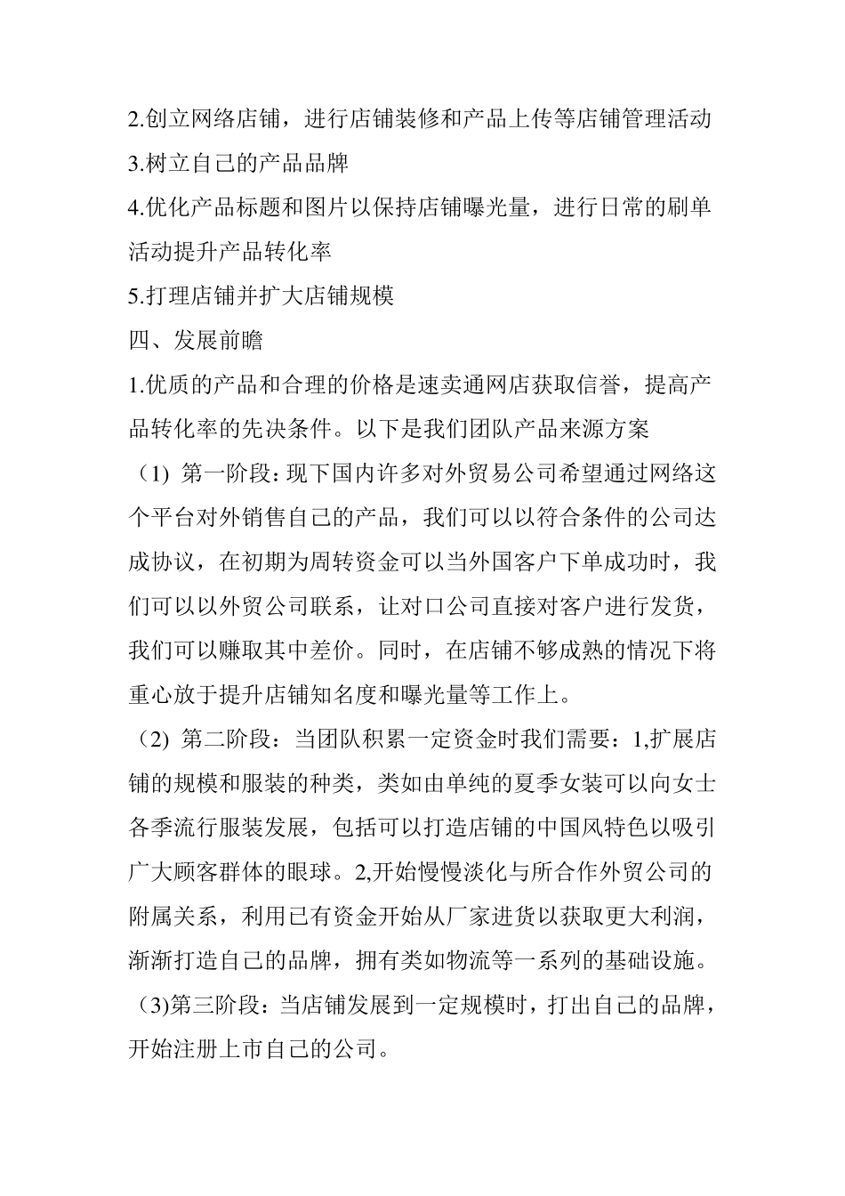 速卖通创业策划书_第3页