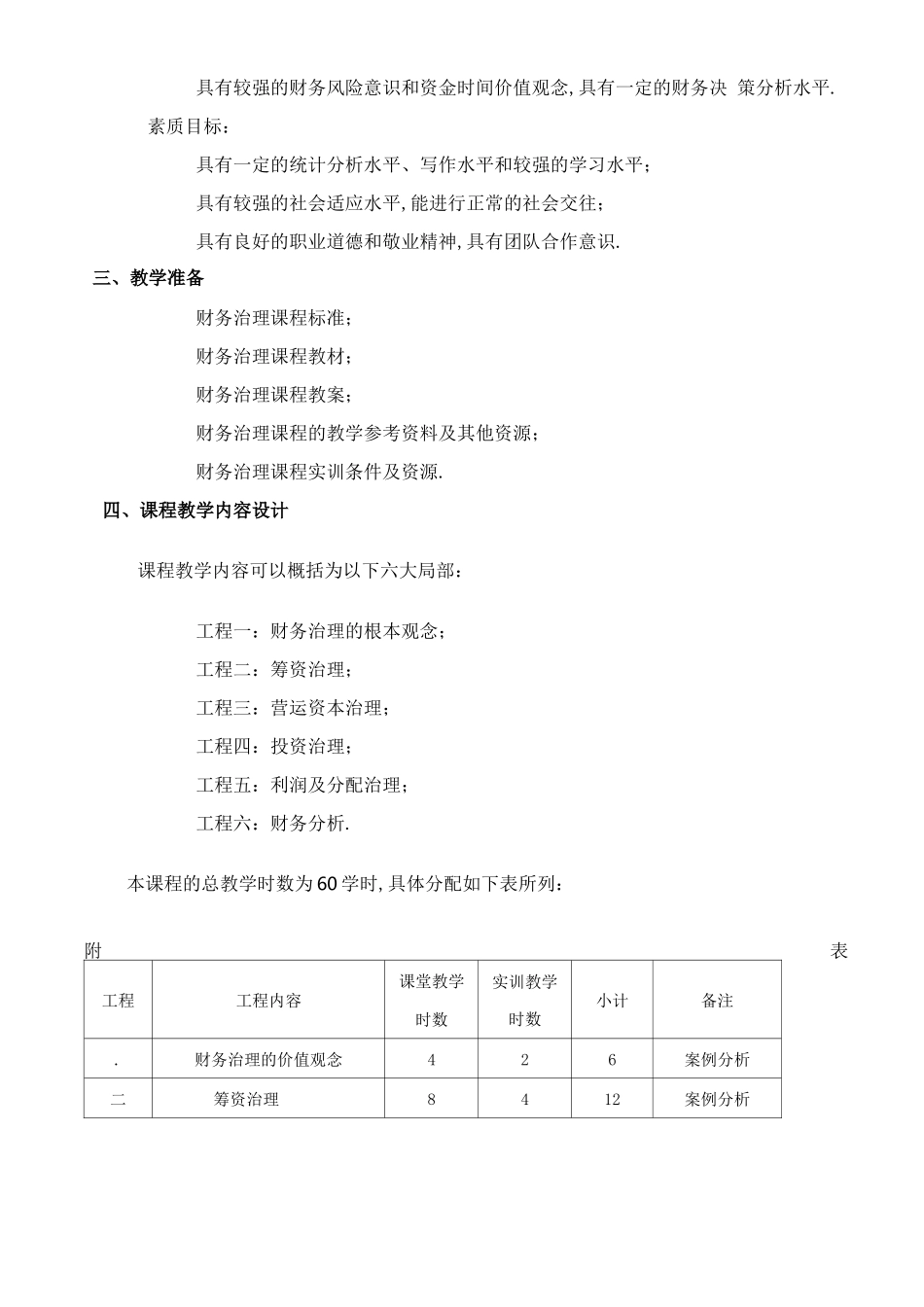 财务管理教学设计_第3页