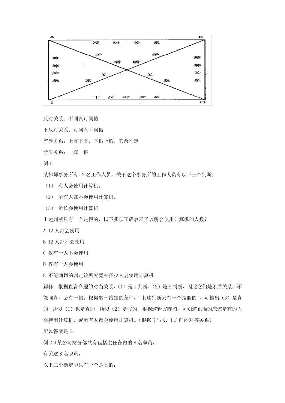 逻辑判断题型分析与解题技巧_第3页