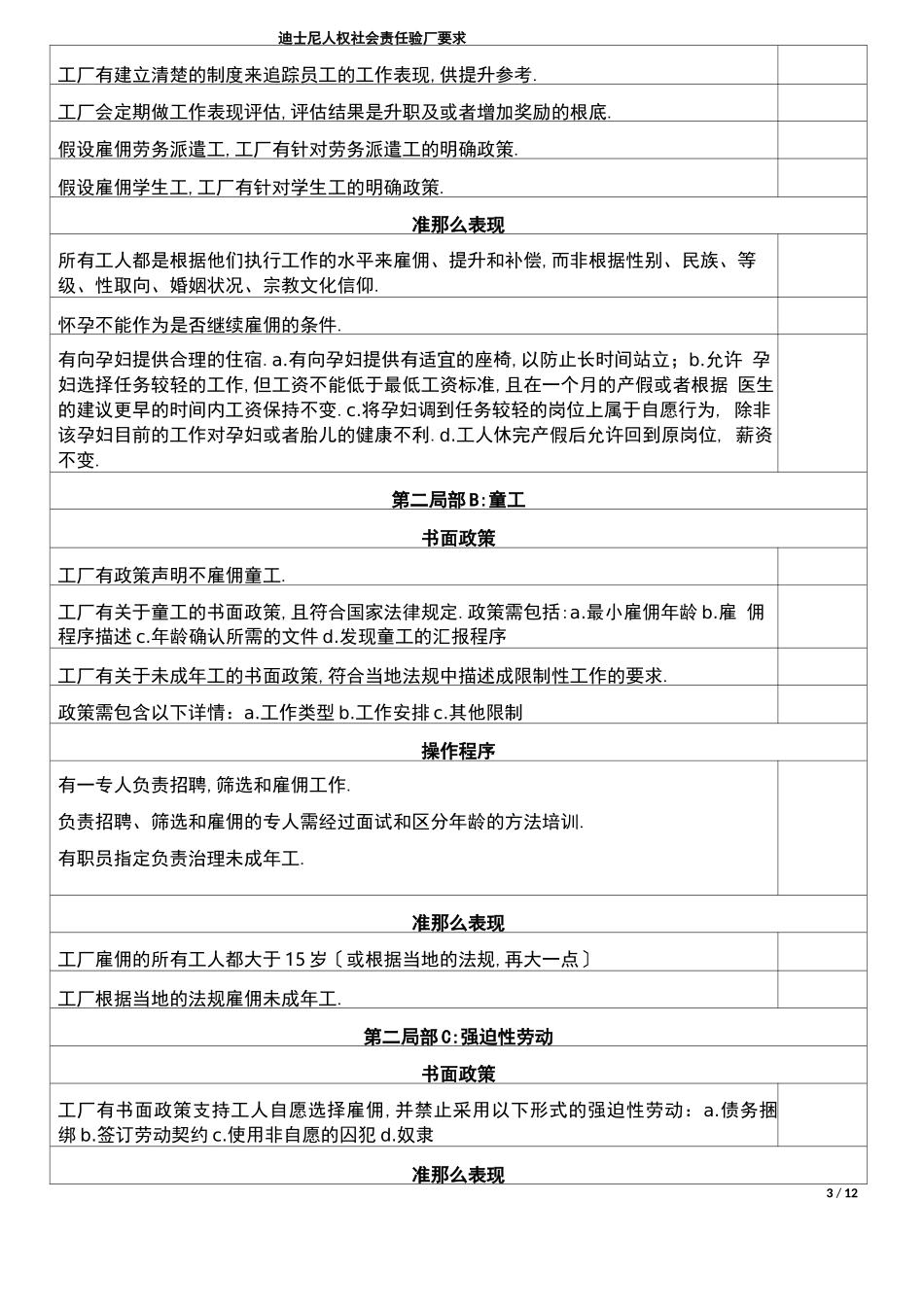 迪士尼社会责任验厂要求_第3页