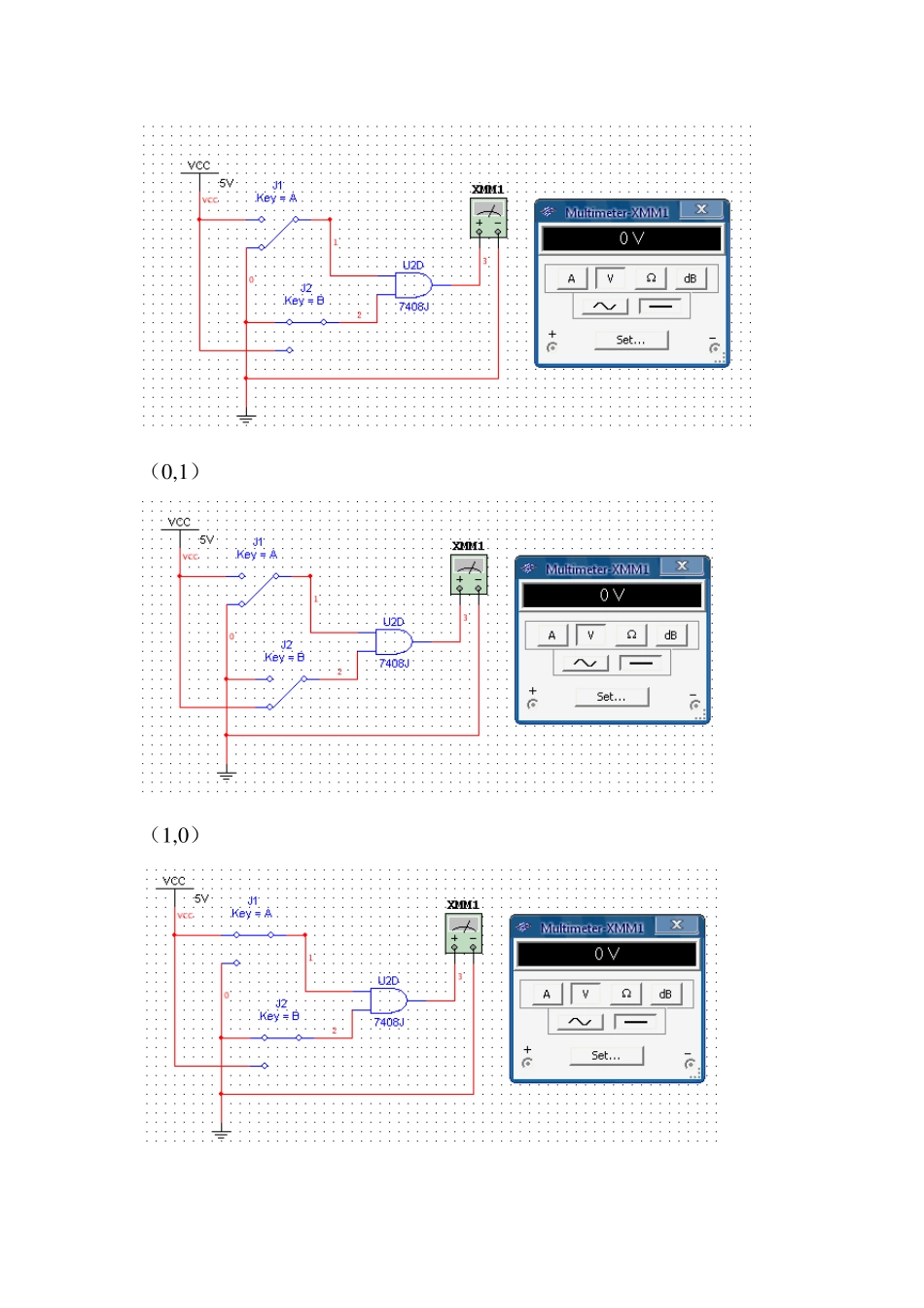 逻辑门电路实验报告_第3页