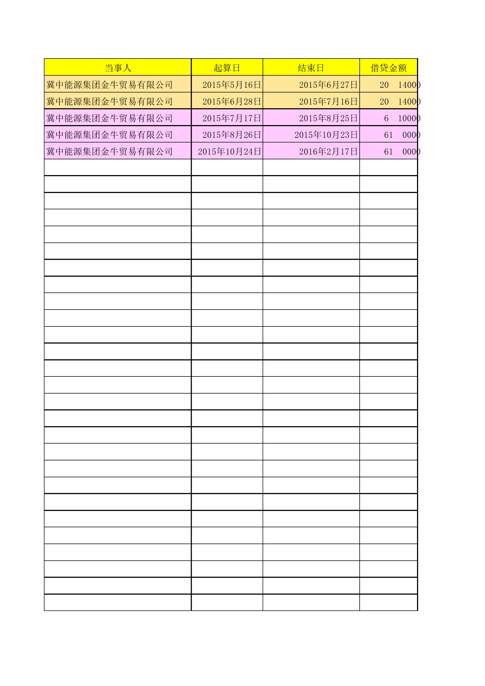 逾期利息利息计算器(录入数值即可)_第1页