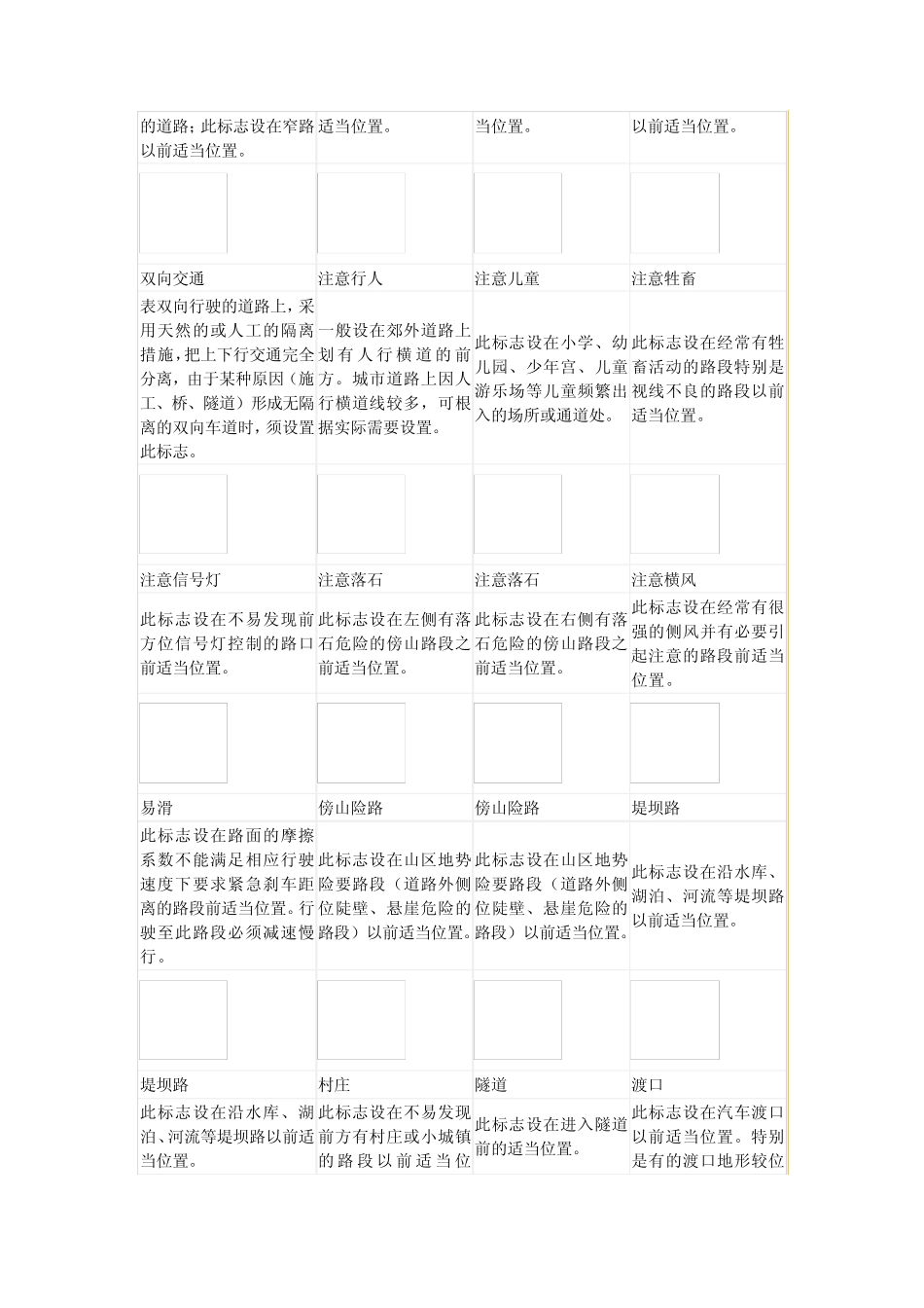 道路交通标志图标_第2页