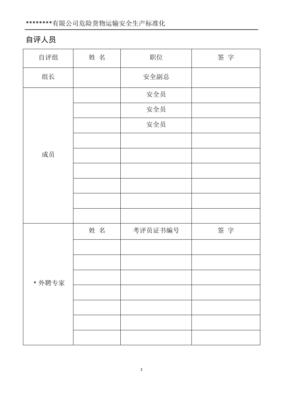 道路危险货物运输企业自评报告_第2页
