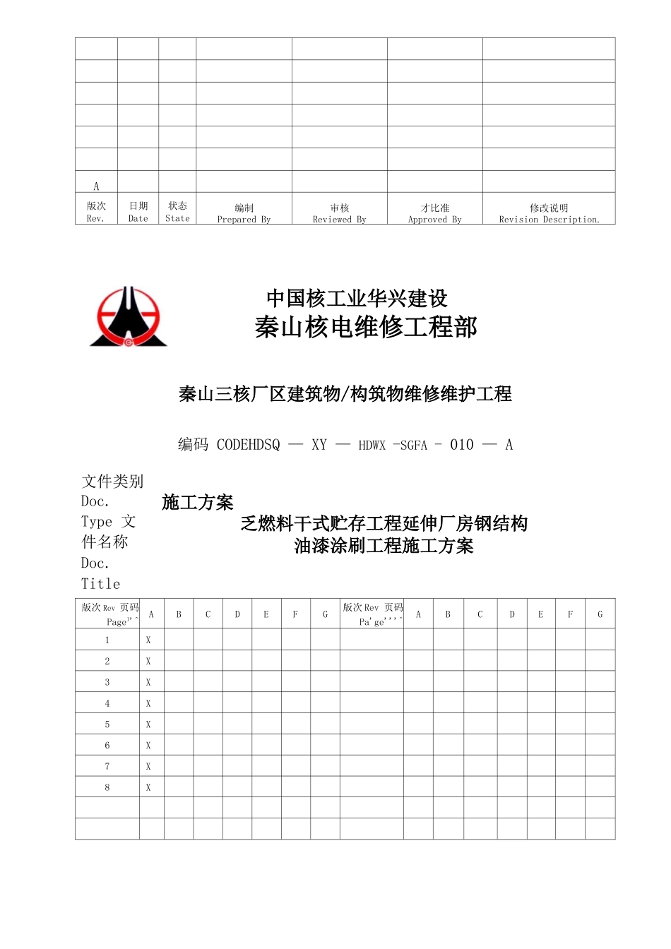 钢结构油漆涂刷施工方案_第1页