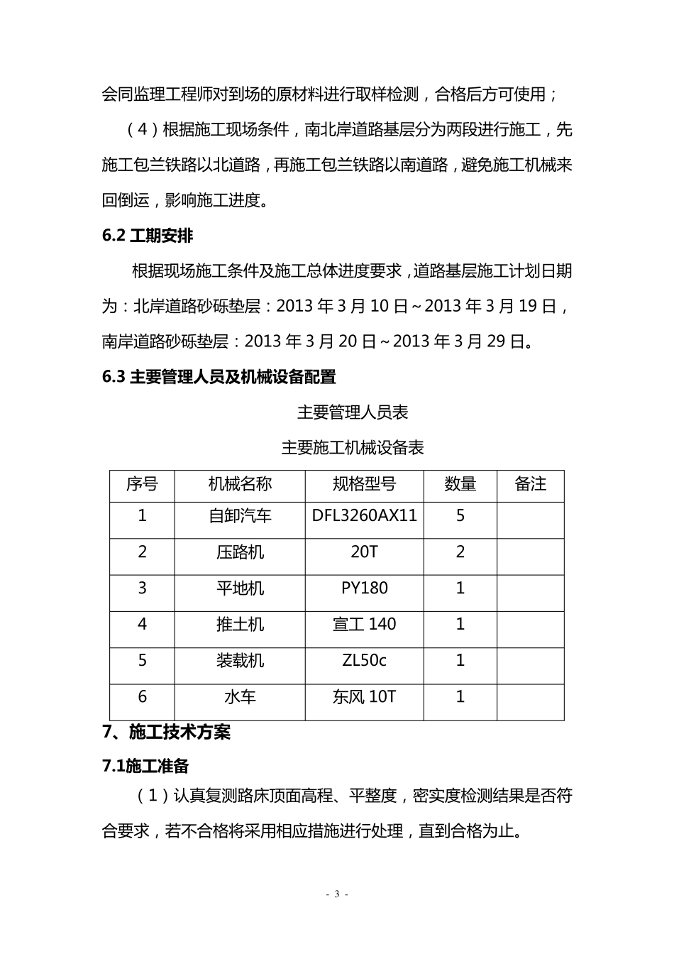 道路工程砂砾垫层施工方案_第3页