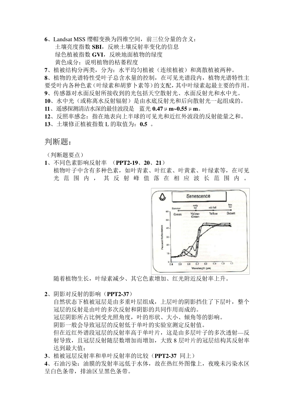 遥感地学分析复习题2012_第2页