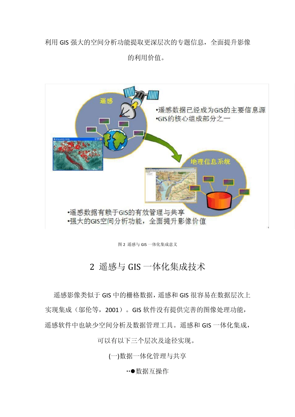 遥感技术专题——遥感与GIS一体化集成技术_第3页