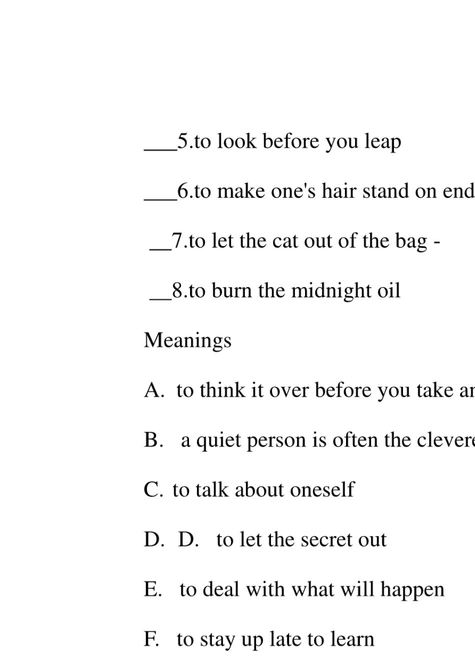 郑州枫杨外国语中学小升初英语真题_第3页