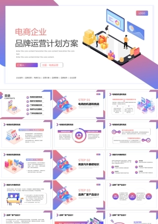 电商企业品牌运营计划方案