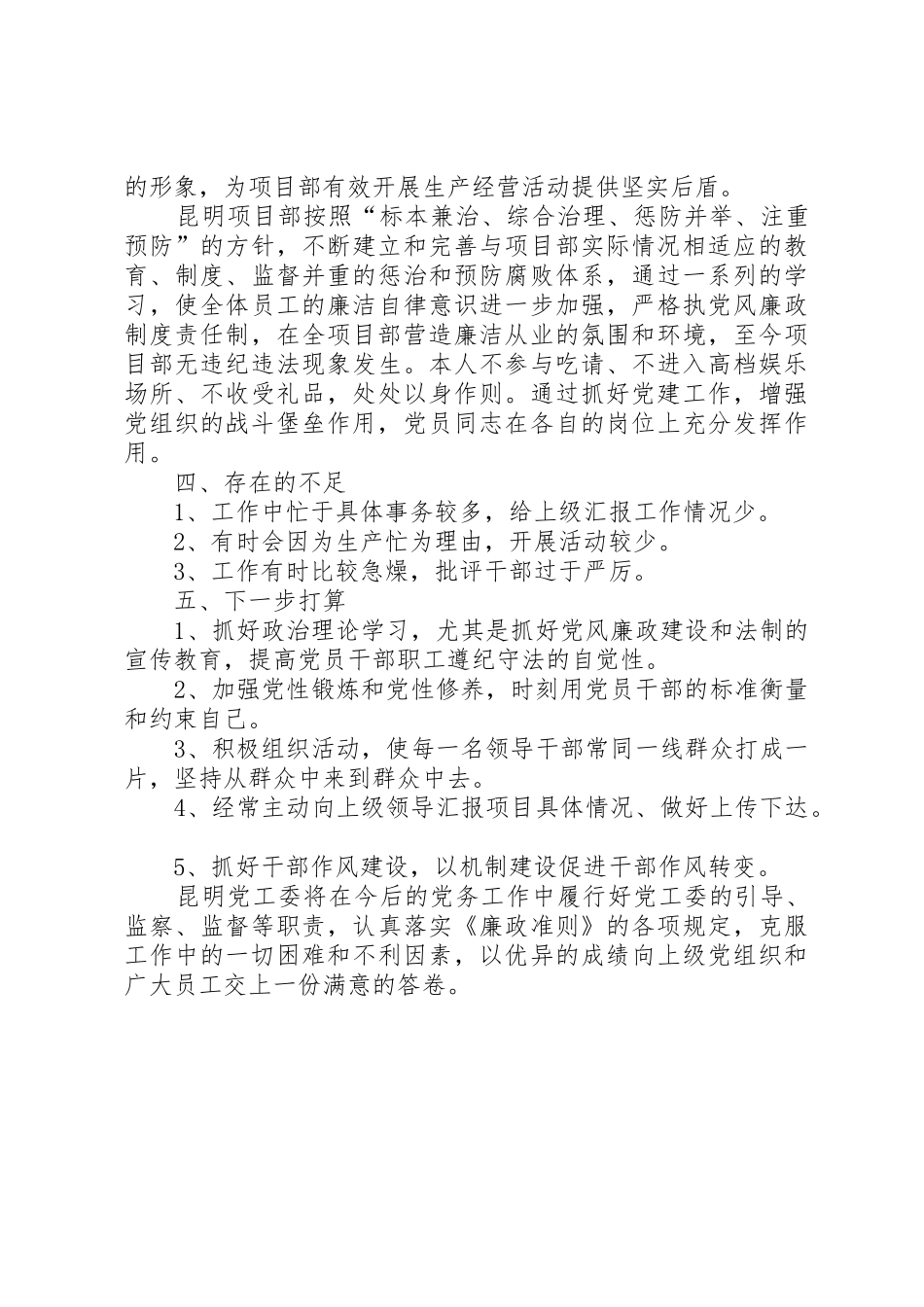 公司党工委书记述职报告(多篇)_第3页