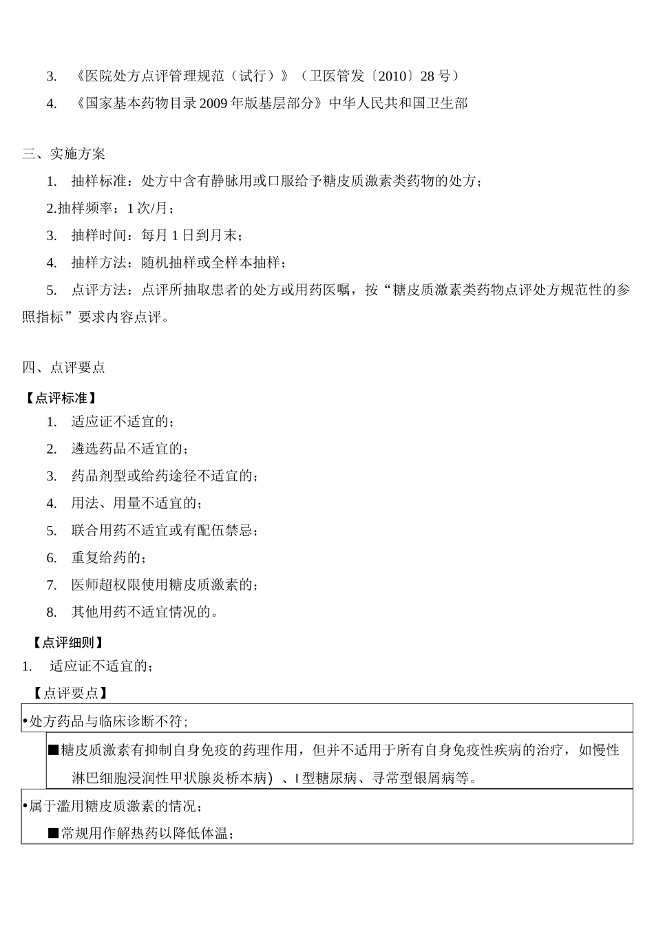 糖皮质激素类药物处方点评指南_第2页