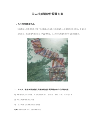 无人机数据后处理软件