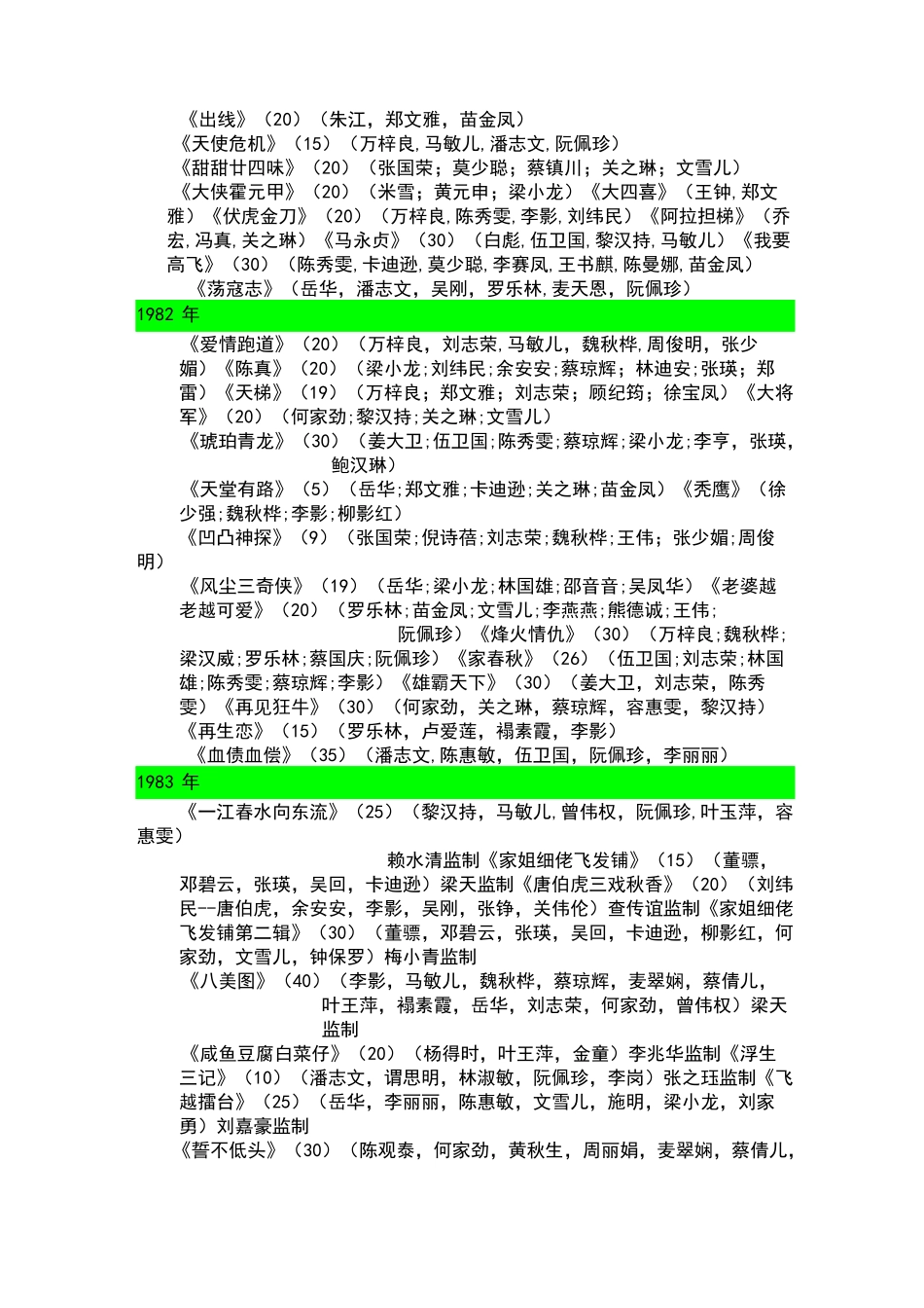 ATV历年电视剧列表_第2页