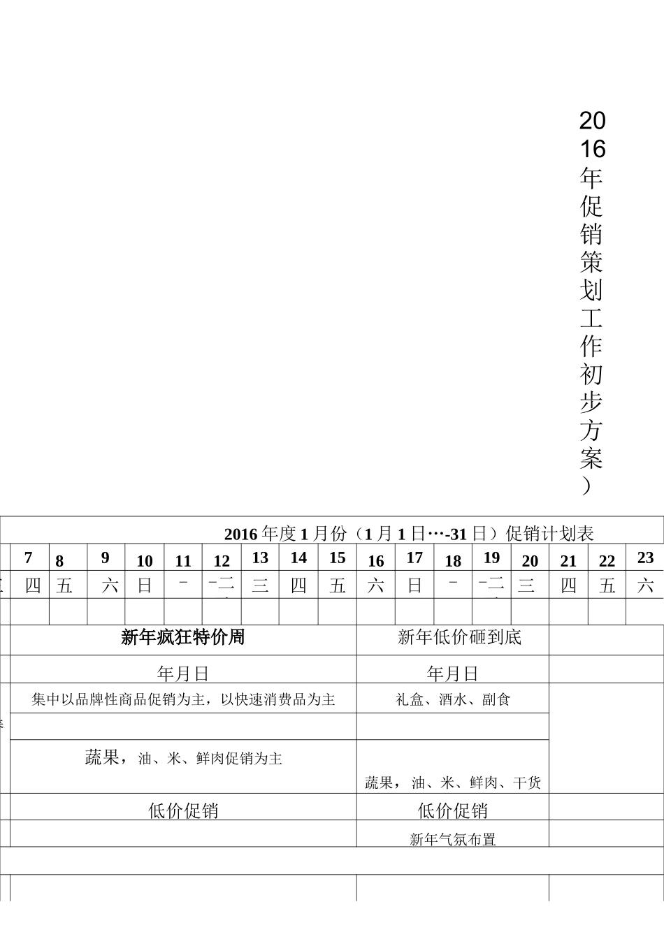 全年促销方案_第1页