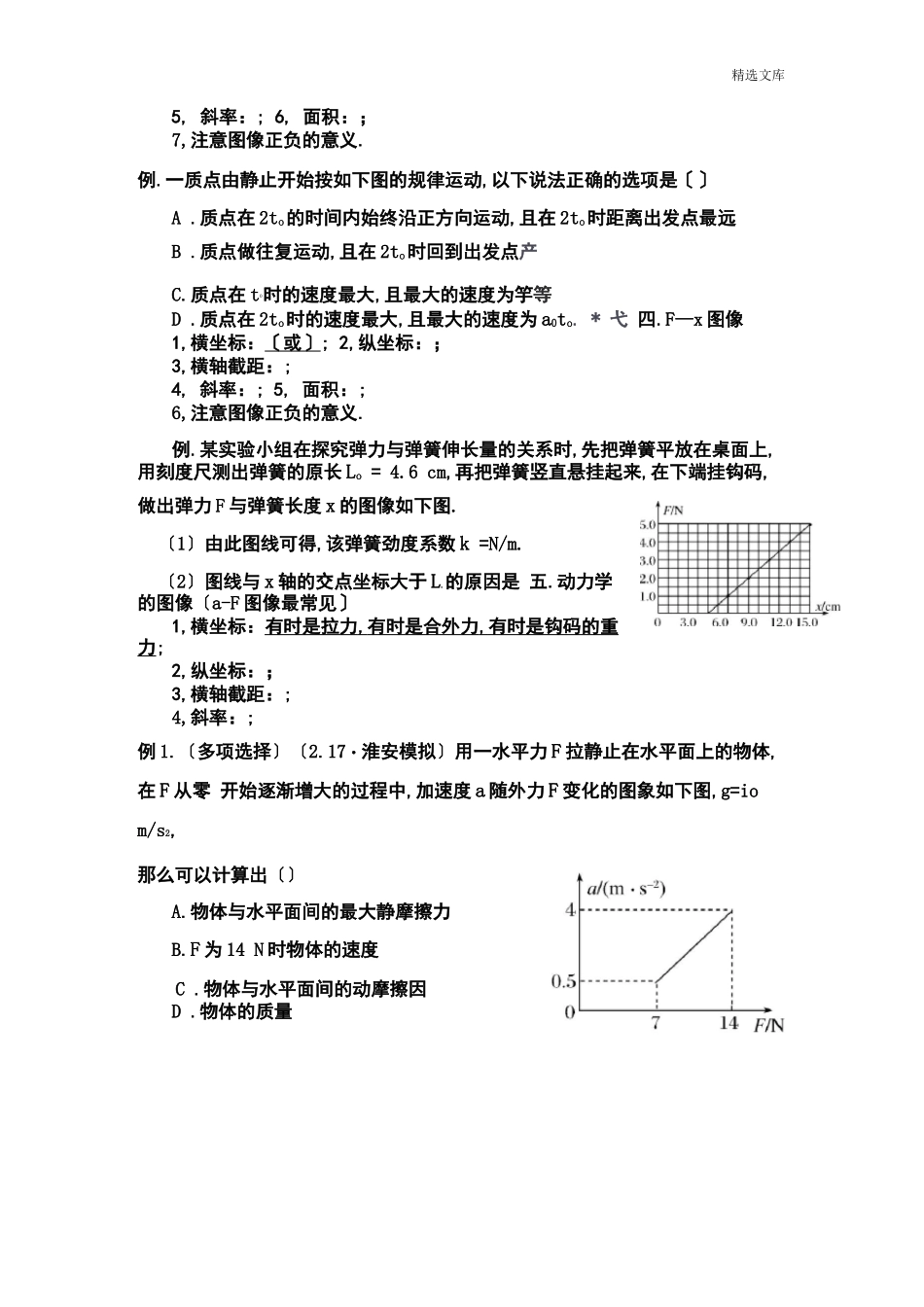 高中物理图像问题_第2页