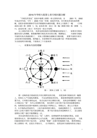 月相问题全解