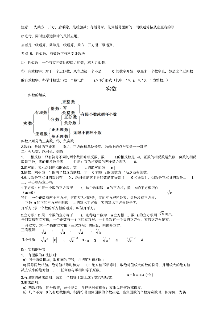 有理数知识点整理_第3页