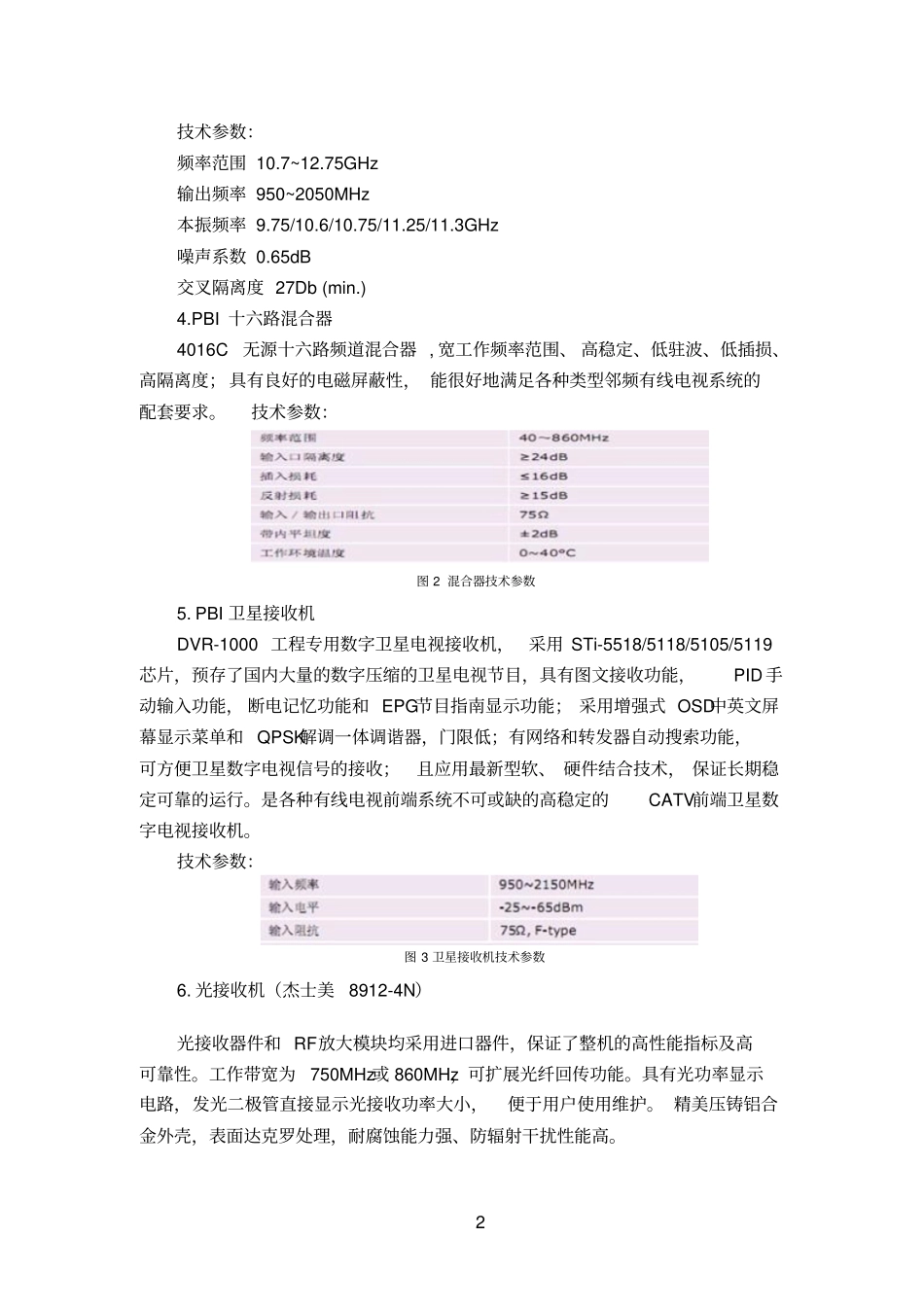 有线电视系统课设_第2页