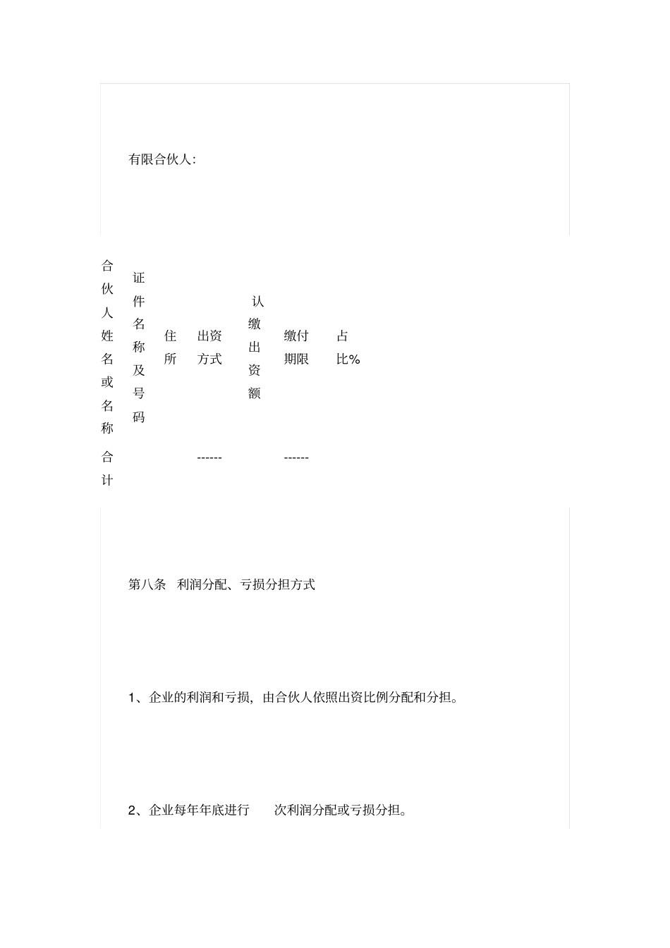 有限合伙合伙协议_第3页